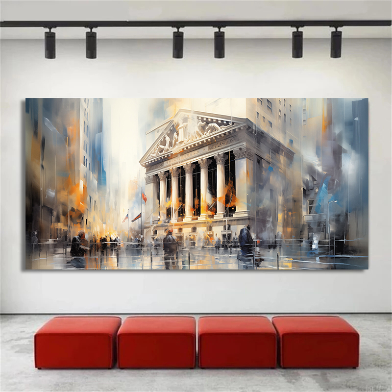 Photography New York - Stampa su tela astratta della New