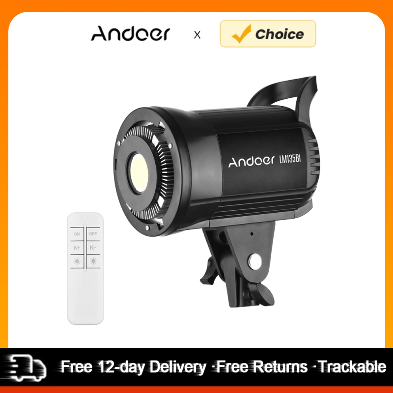 Strobe Light Studio - Andoer LM135Bi Luce di riempimento per