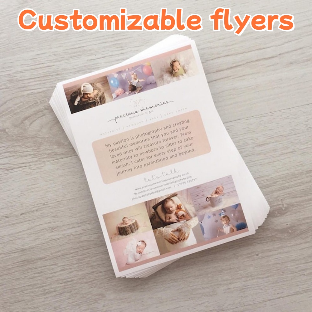 Photography Paper - Stampa di Volantini Personalizzati con Foto