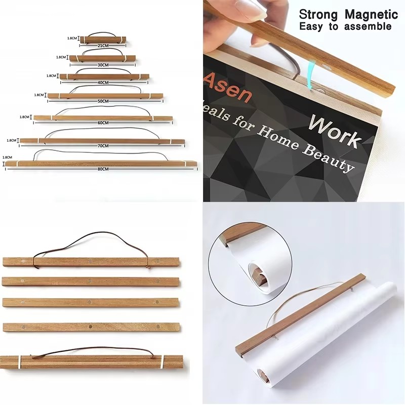 Photography Exhibition - 21-90 cm Immagine magnetica in legno