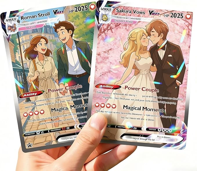Photography Paper - Biglietto d'Anniversario Personalizzato Anime, Cartolina Personalizzata