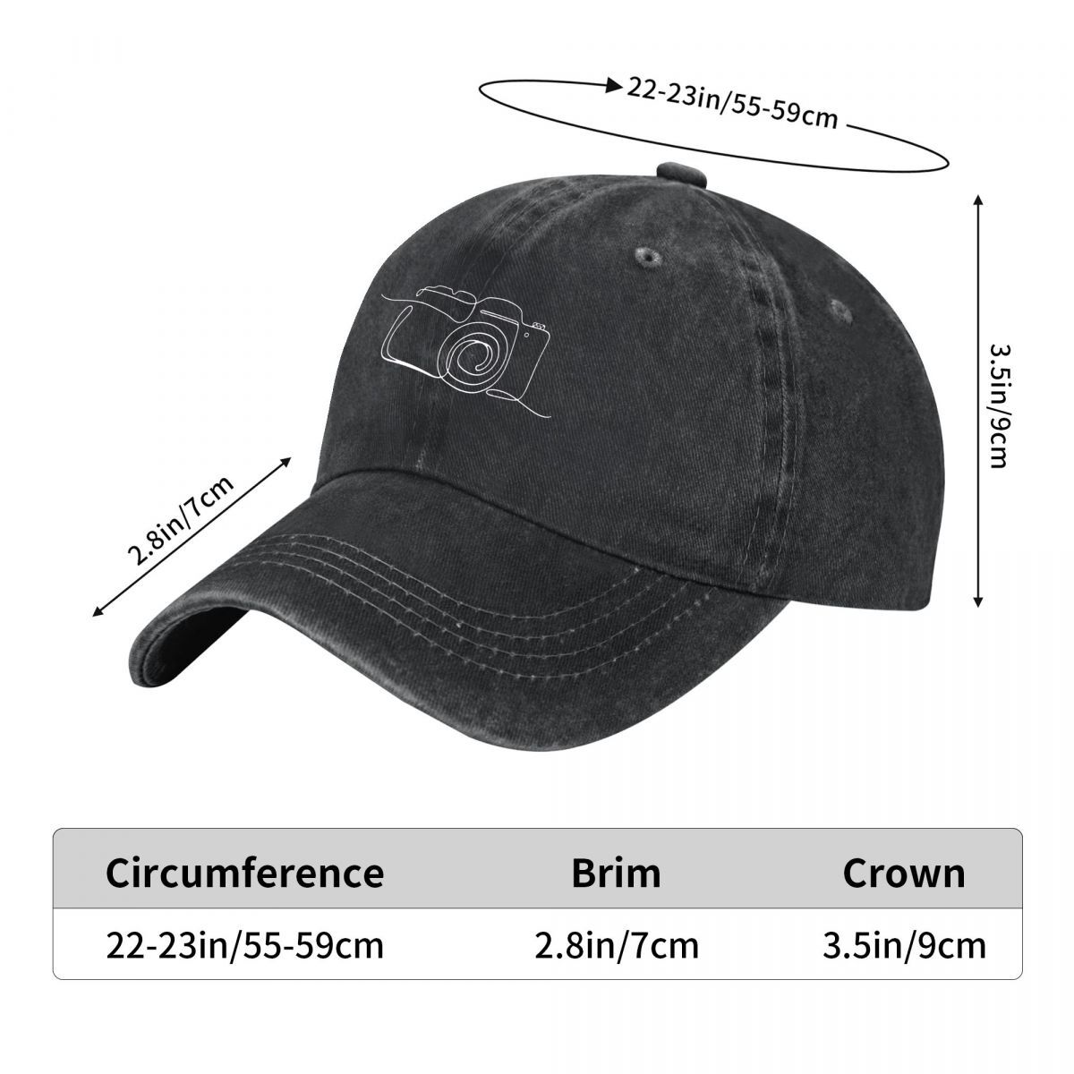 Cappellino da Baseball Vintage - Photography Graphic Design recensione e prezzo