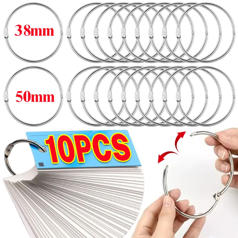 1-10 Pezzi Anelli Metallici pe - Photography Paper recensione e prezzo