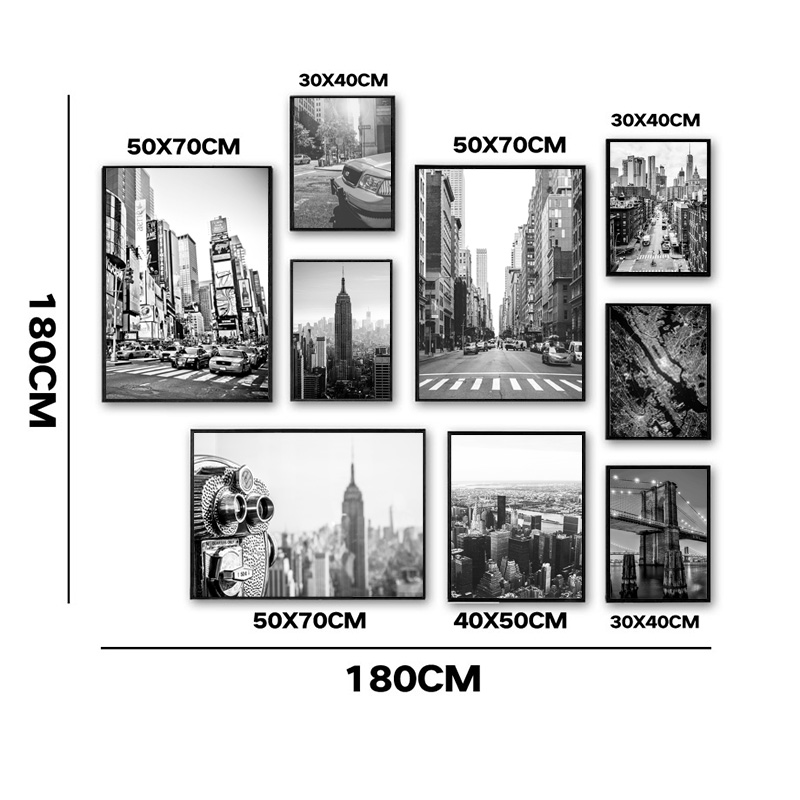 1 quadro su tela senza cornice - Photography New York recensione e prezzo