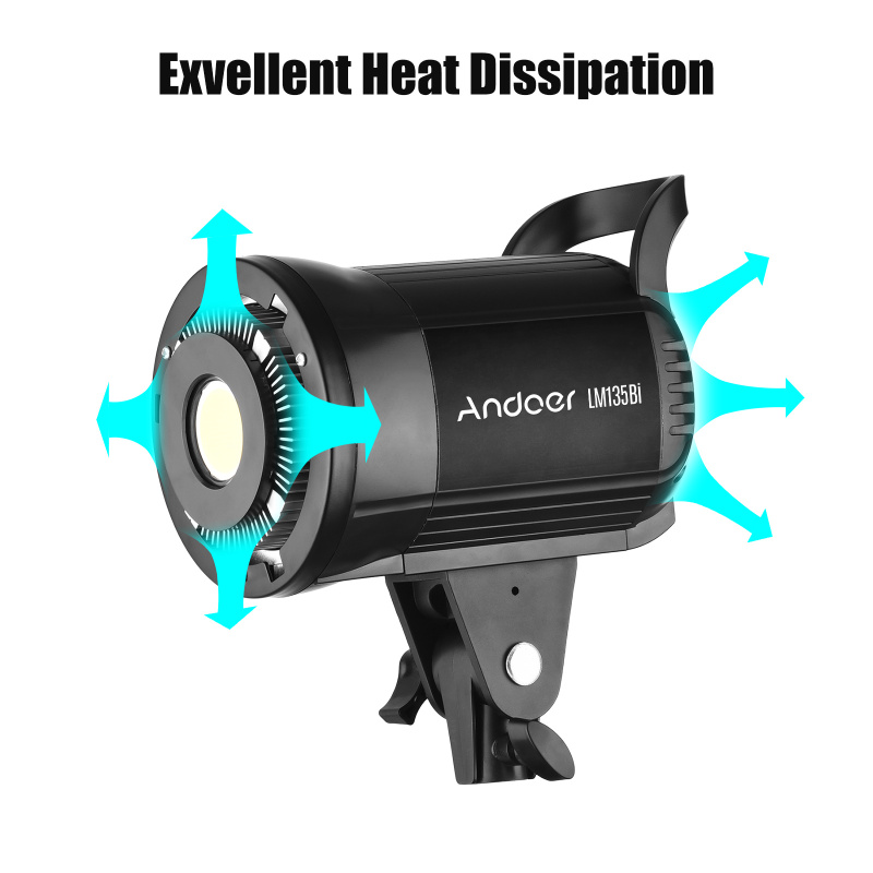 Andoer LM135Bi Luce di riempim - Strobe Light Studio recensione e prezzo