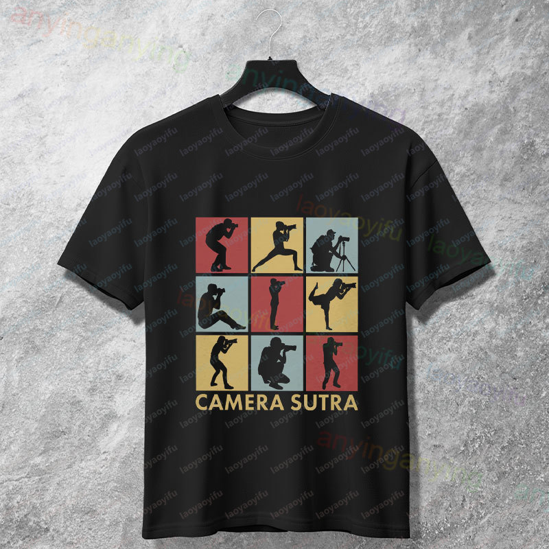 T-shirt con design retrò di fo - Photography Graphic Design recensione e prezzo