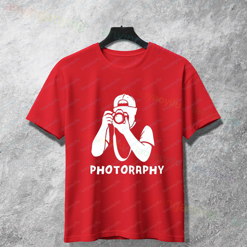 T-shirt con design retrò di fo - Photography Graphic Design recensione e prezzo