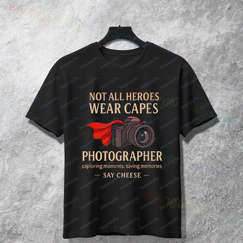 T-shirt con design retrò di fo - Photography Graphic Design recensione e prezzo