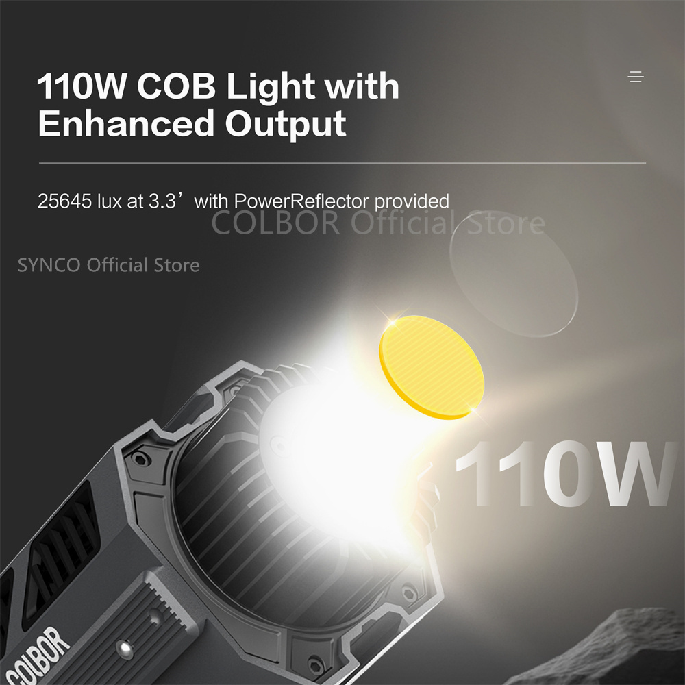 COLBOR CL100X COB Led Light Vi - Strobe Light Studio recensione e prezzo